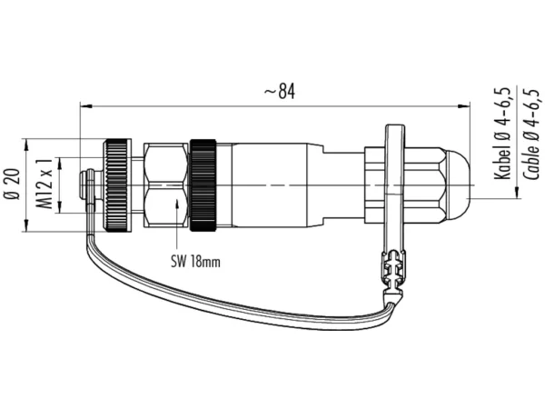 Female cable connector