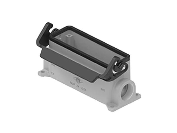 surface mounting housing, size 104.27, IL-BRID stainless steel, 1 lever, 1xM25 side