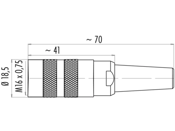 Female cable connector