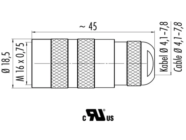 Female cable connector
