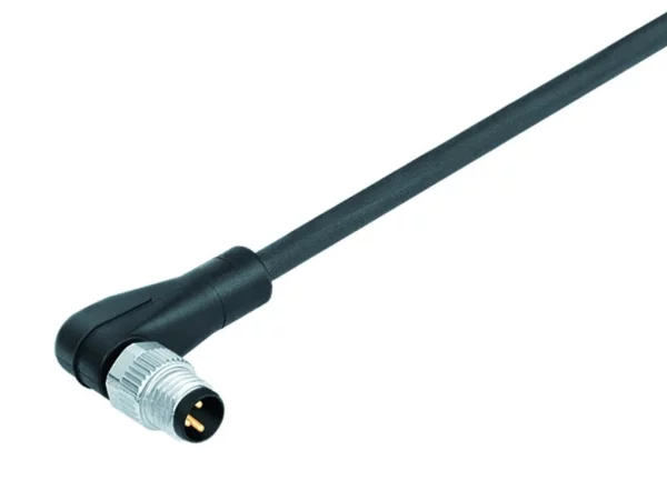 Male angled connector