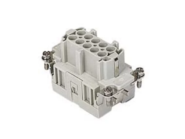 female insert, size 57.27, 10p+PE, crimp, 16A, 500V, HNM