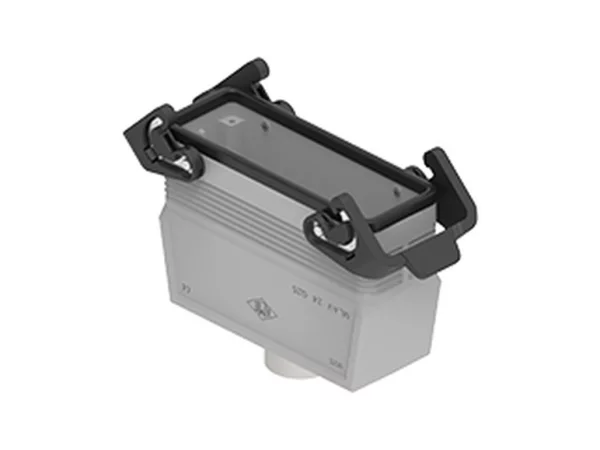 hood, size 104.27, IL-BRID stainless steel, 2 levers, 1xM40 top