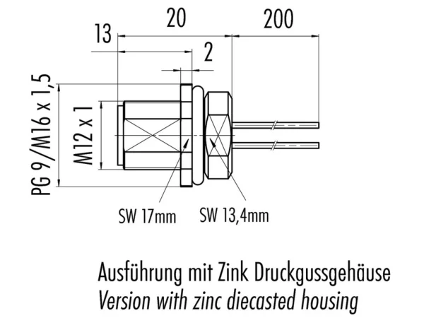 Male socket
