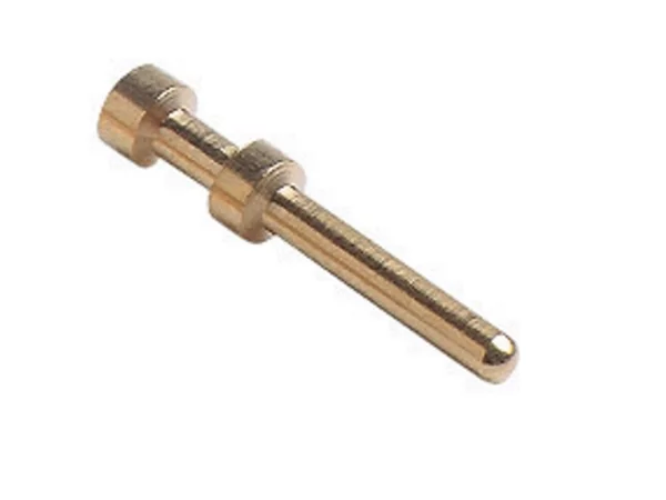 male contact, 4,0mm², gold JEI, crimp, 16A, series CC