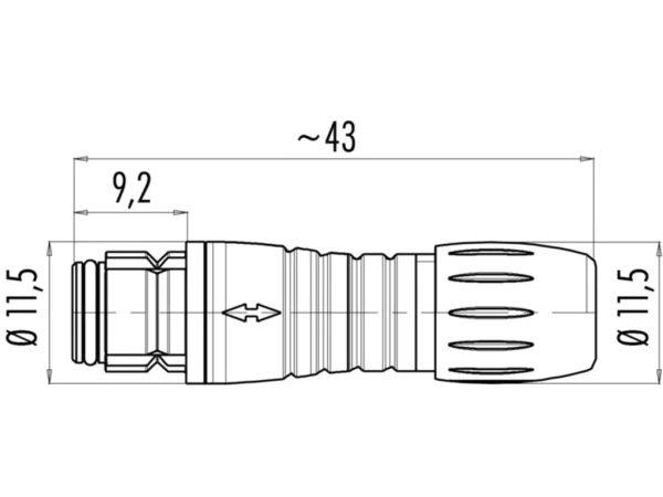 Female cable connector
