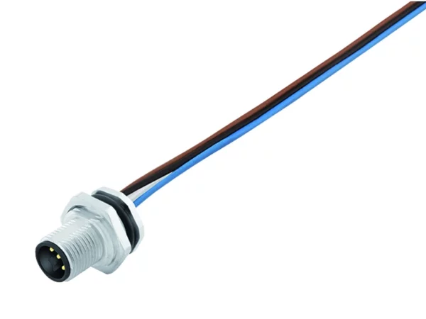 Male panel mount connector