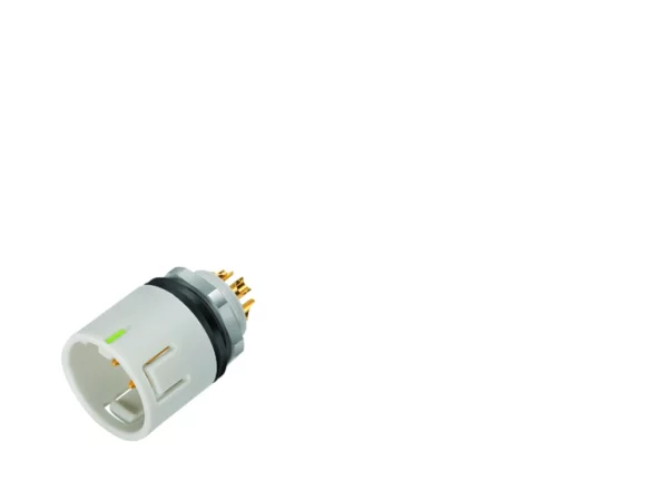 Male panel mount connector