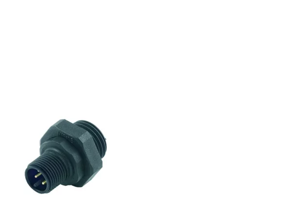 Male panel mount connector