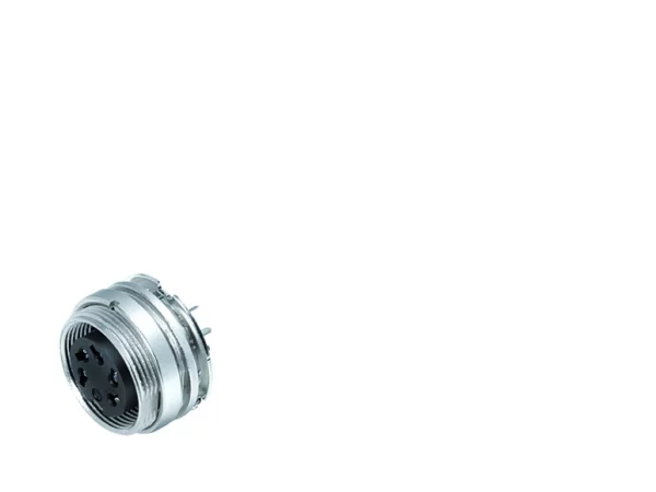 Female panel mount connector