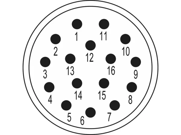 Inserts 16-pole