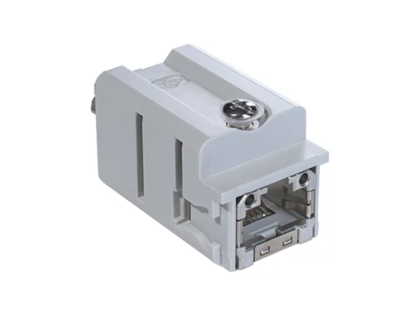 adaptor, size 21.21, with RJ45 IDC female insert, configuration T568B