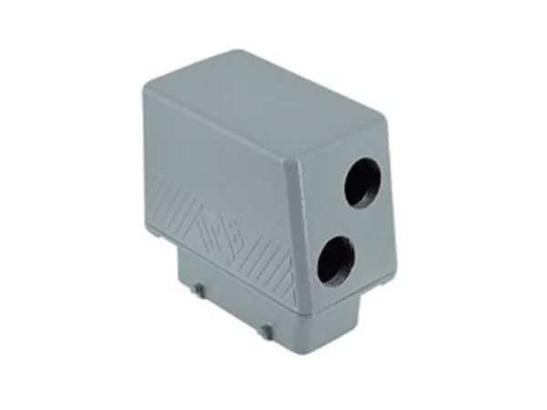hood, size 77.27, BIG alu, 4 pegs, 2xM25 side, extended terminal compartment