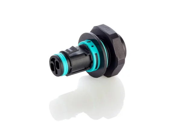 Mircro socket connector panel-mounted screw M16