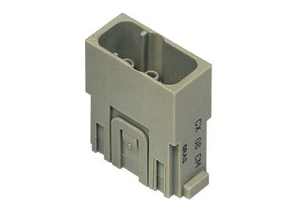 male insert, MIXO, 1MU, 8p, crimp, 16A, 400V