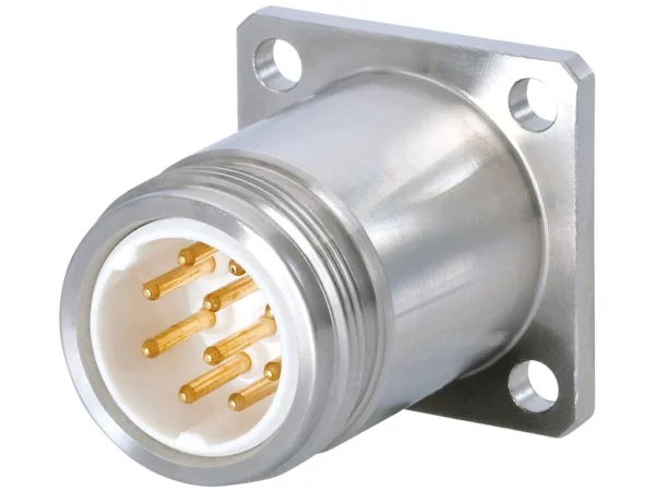 Panel Connector, Male Thread
