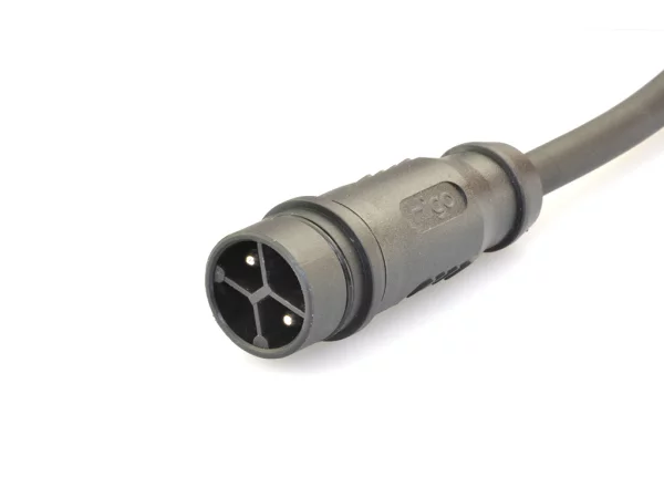 Battery male plug connector 48V code, no locking push-on
