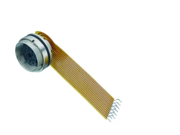 Female panel mount connector
