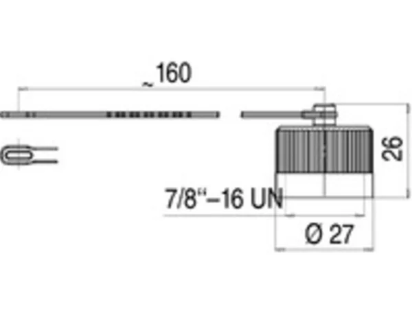 Protection cap for male cable connector