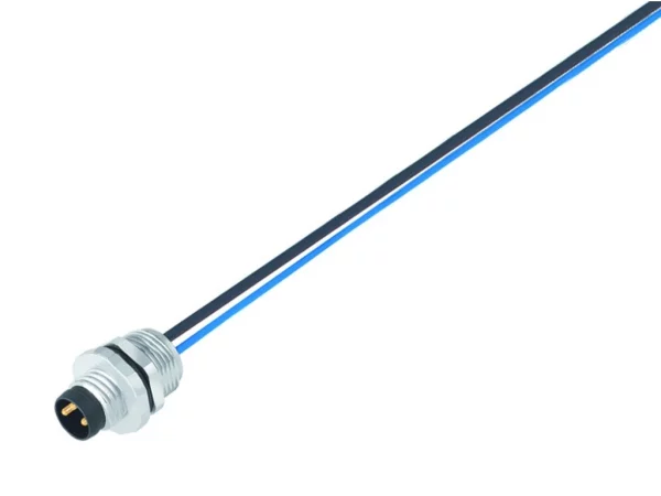 Male panel mount connector