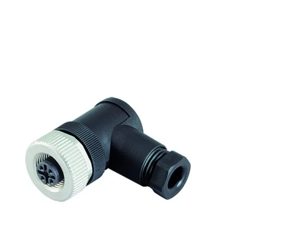Female angled connector