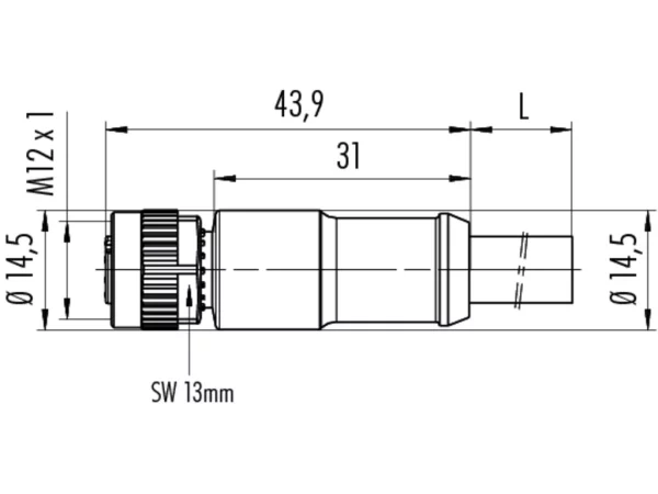 Female cable connector