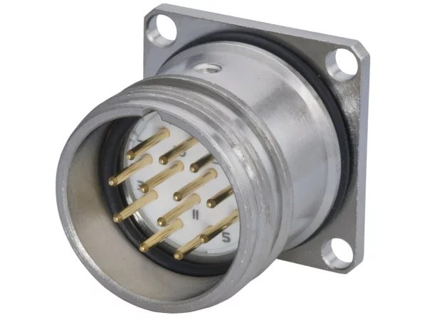 Panel Connector, Male Thread