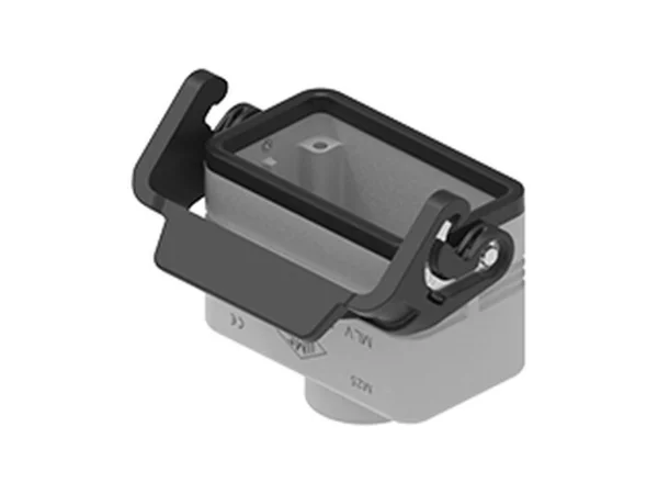 hood, size 57.27, IL-BRID stainless steel, 1 lever, 1xM25 top