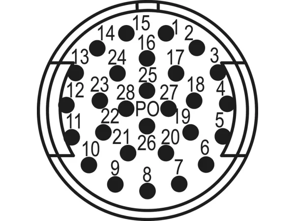 Inserts 28-pole