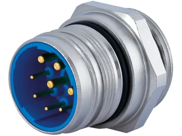Panel Connector, Male Thread