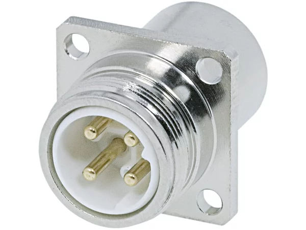 Panel Connector, Male Thread