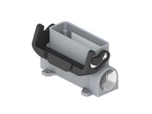 surface mounting housing, high, size 66.16, IL-BRID alu, 1 lever, 1xPG16 side