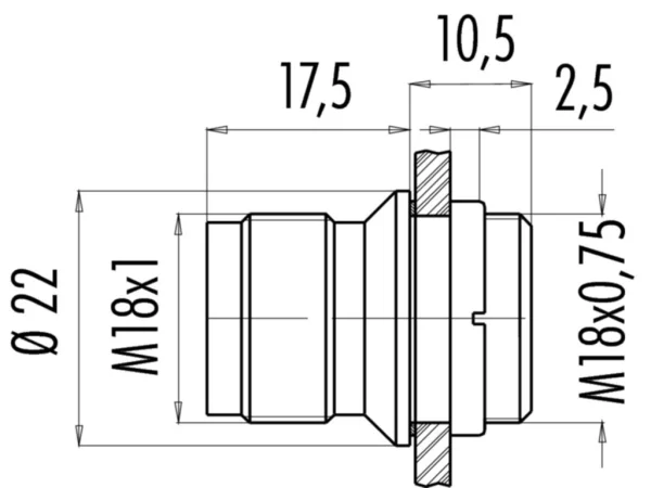 Male socket