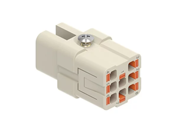 female insert, size 21.21, 8, AXYR® push-in connection, 10A, 50/120V