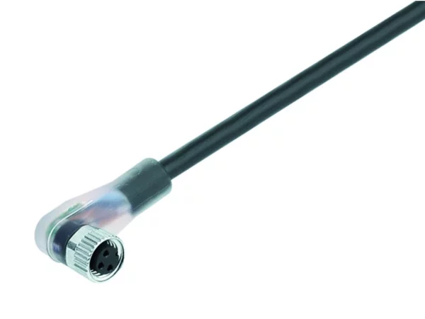 Female angled connector