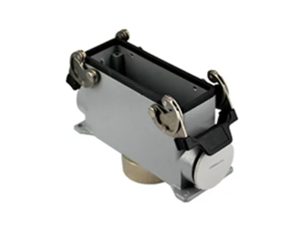 surface mounting housing, high, size 104.27, C-TYPE alu, 2 levers, 1xPG29 bottom, 1xPG36 external