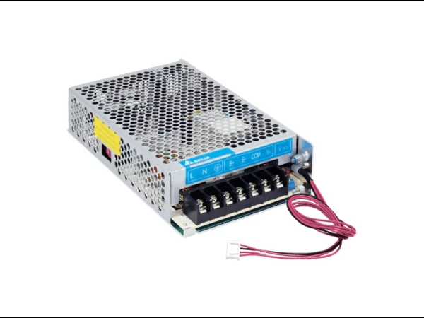 Power Supply, 155W, Panel Mount with integrated DC-UPS, Enclosed, AC/DC-UPS, 24 Vdc, 4 A