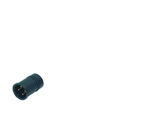 Male receptacle, without sealing hole