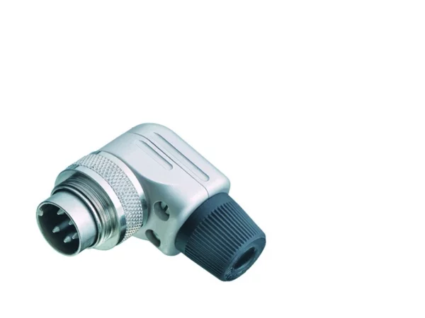 Male angled connector