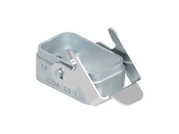 bulkhead mounting housing, size 32.13, CQ zinc, 1 stainless steel lever