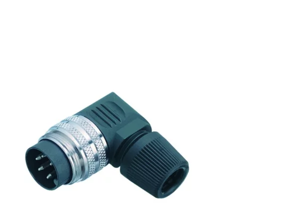Male angled connector