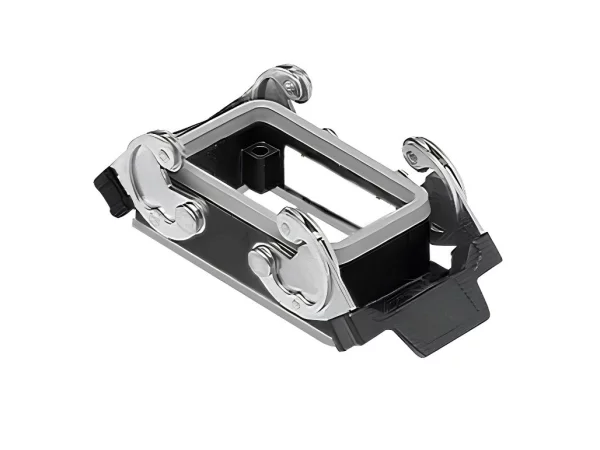 bulkhead mounting housing, size 57.27, W-TYPE alu, 2 levers
