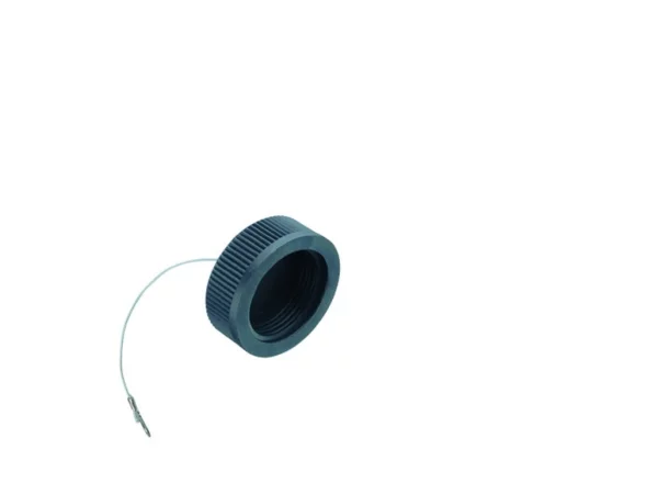Protection cap for male panel mount connector