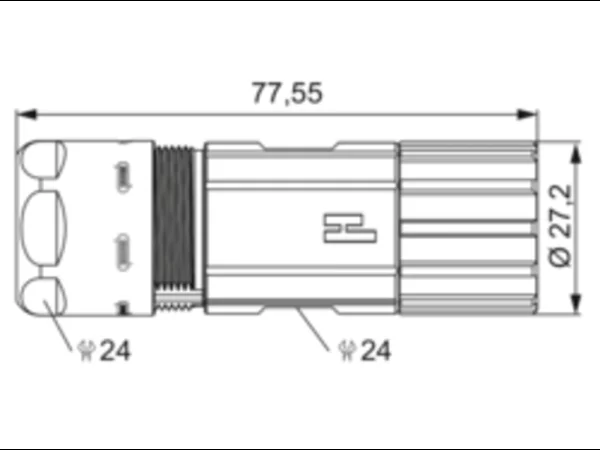 Straight Connector, Female Thread