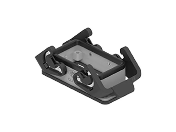 bulkhead mounting housing, size 57.27, IL-BRID stainless steel, 2 levers
