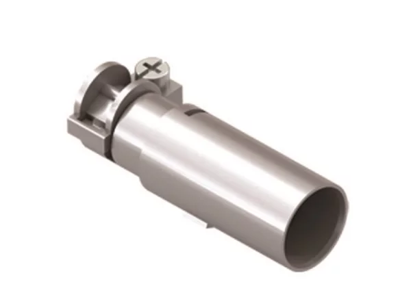 male shielded connector, MIXO, 8p, crimp, 5A, 50V, BUS