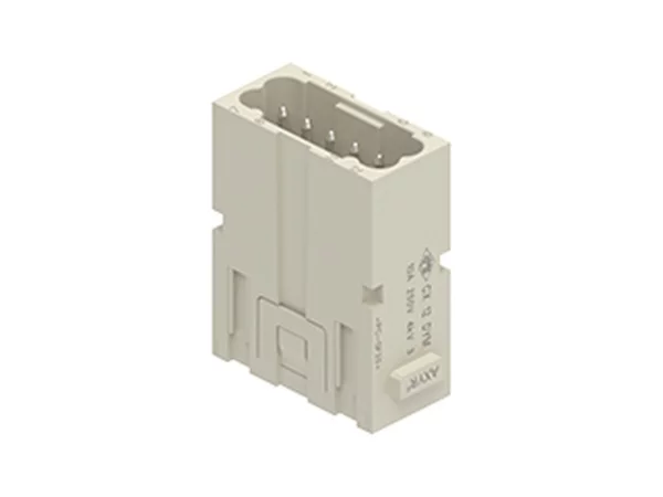 male insert, MIXO, 1MU, 12p, AXYR® push-in connection, 10A, 250V