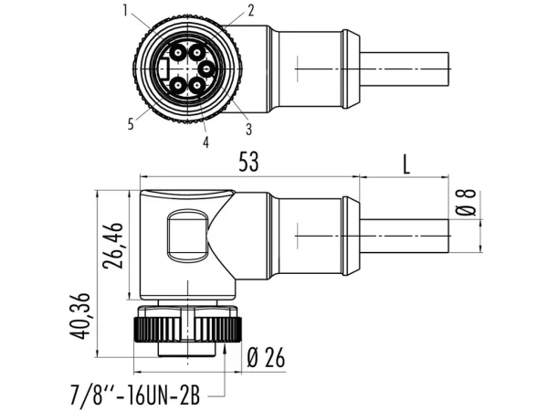 Female cable connector
