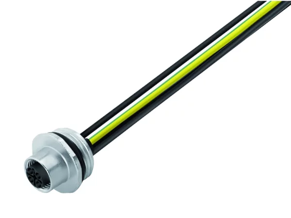 Female panel mount connector