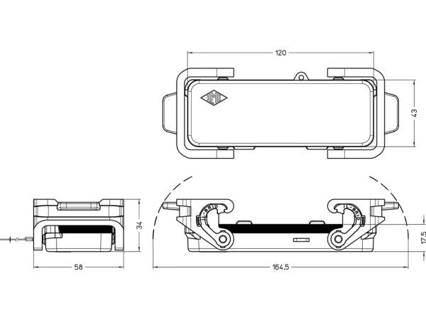 cover, size 104.27, with loop